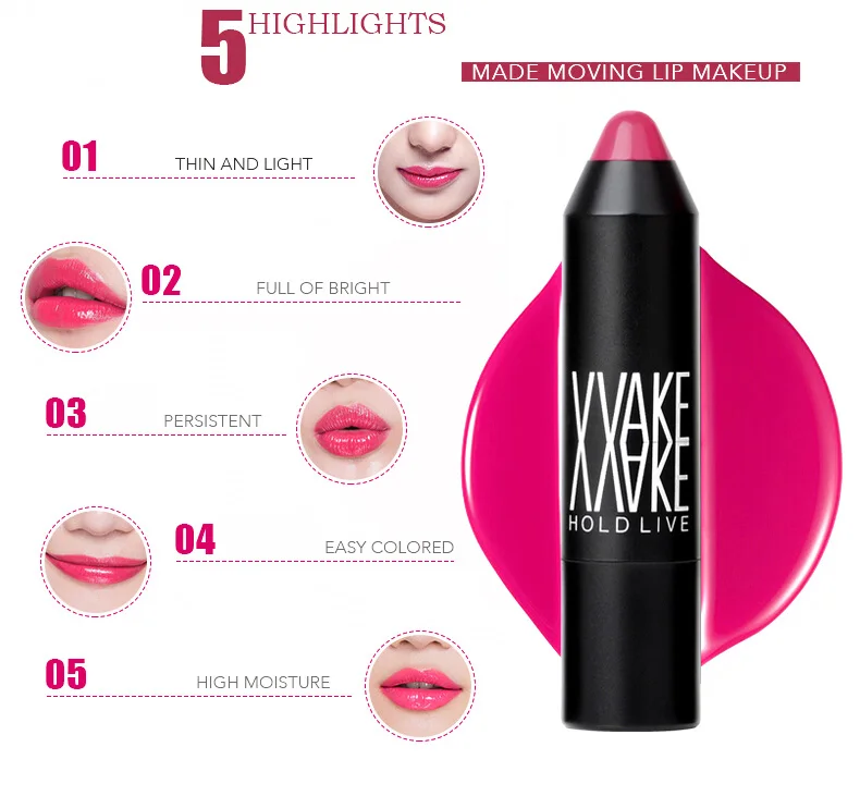 Стойкая матовая помада-карандаш для губ Red Lips Makeup 6 цветов водостойкая стойкая губная помада в Корейском стиле