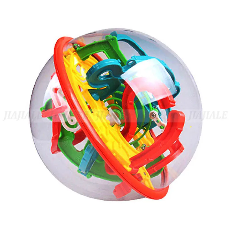 Головоломка-шар 3D Puzzle Ball Magic Intellect размером 17,5 см и 118 шагов для развития баланса, логического мышления и IQ игра для детей и взрослых.