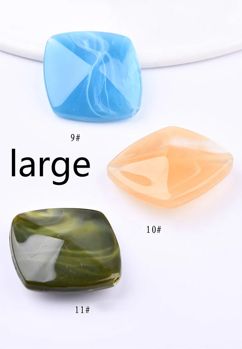 Искусственная бирюза смола трехмерные бриллиантовые бусины аксессуары для