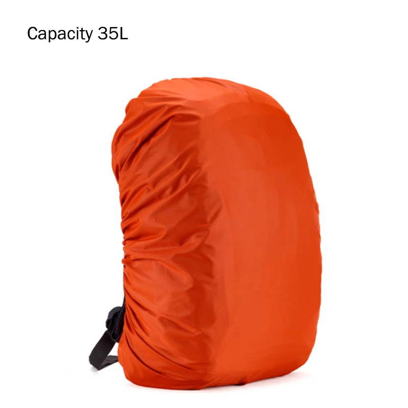35L Orange 35Л 45л 70Л водонепроницаемый пылезащитный дождевик портативный рюкзак дождевики путешествия Кемпинг рюкзак сумка непромокаемые Rusksack Чехлы XA116D - Цвет: 35L Orange