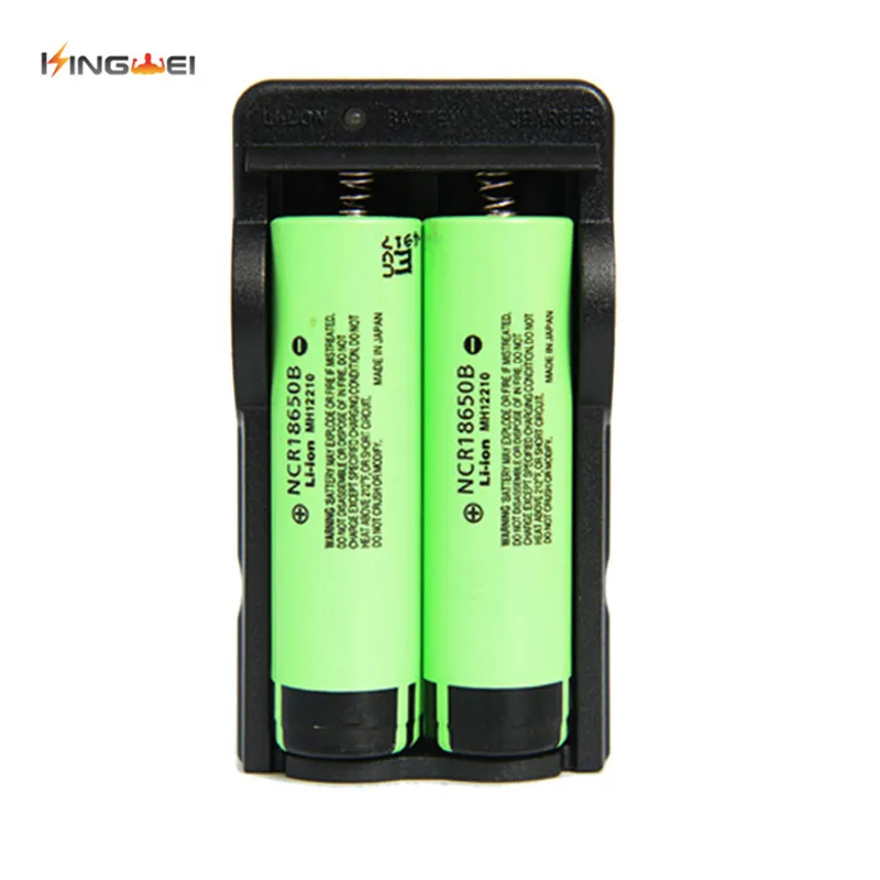 Kingweiакция двойное зарядное устройство для литий-ионных батарей 18650 3 6 и 7