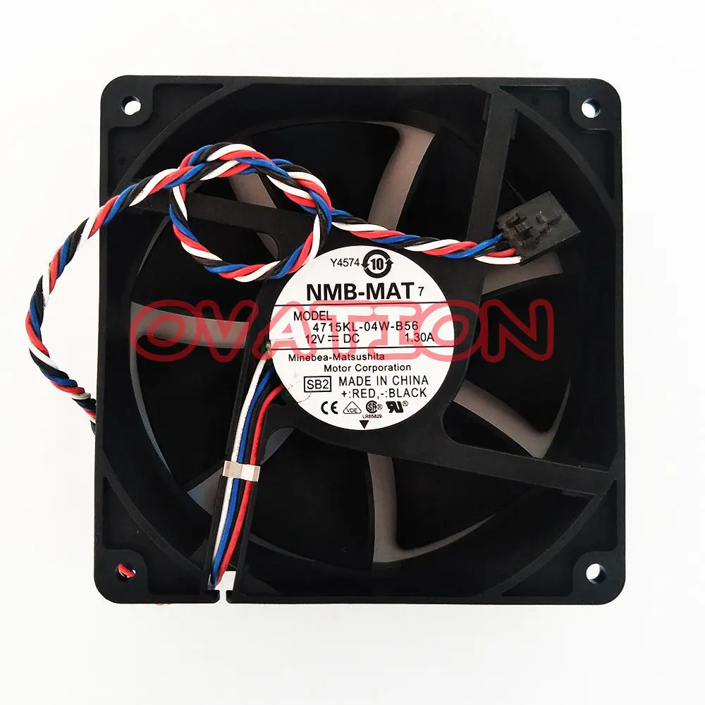 

Computer Case Fan Heatsink Cooler For NMB 4715KL-04W-B56 12038 12V 1.3A D8794 workstation fan 3600RPM PC CPU Cooling Fan