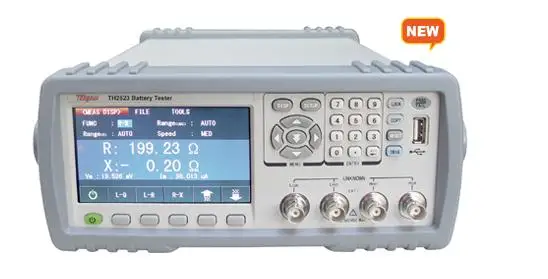 

TH2523 Battery Tester Internal Resistance Tester 100uV-65V, 1uΩ-3.5kΩ AC Resistance Meter