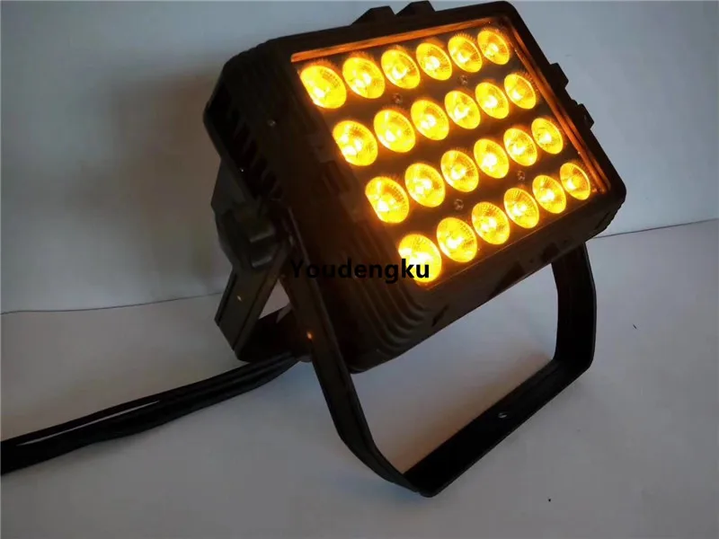 

LED stage water-proof par light 24 leds 15W 5 in 1 rgbwa led city color outdoor wall uplighting