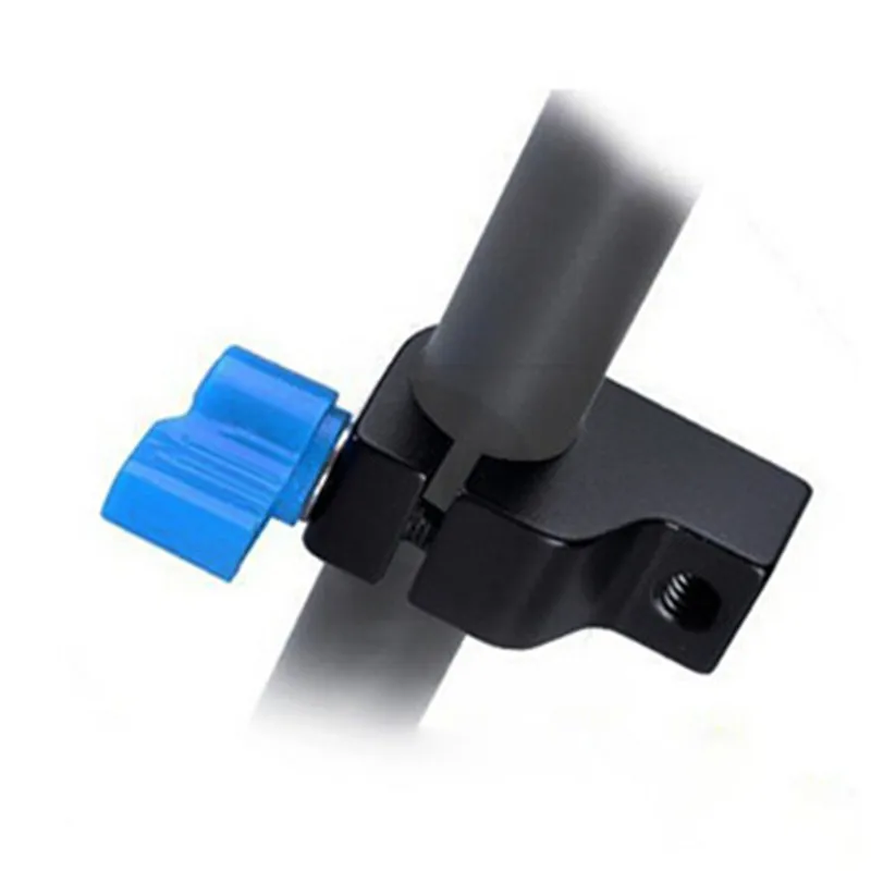 Профессиональный 1/4 &quotРезьбовое крепление рельсовый блок стержень зажим Rig 15 мм