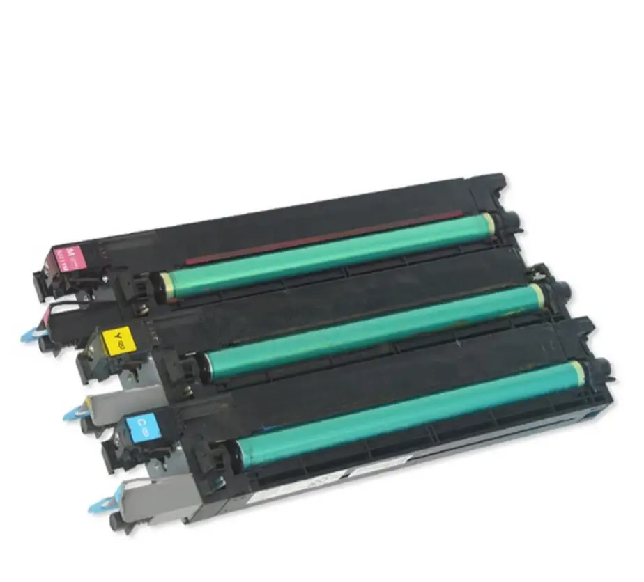 Восстановленный барабан DR612 Color C Y M + разработчик блок разработчика IU612 для Konica