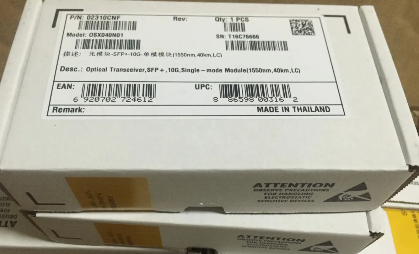 Оригинальный HW SFP + 40 км OSX040N01 1550 нм одномодовый LC | Мобильные телефоны и аксессуары