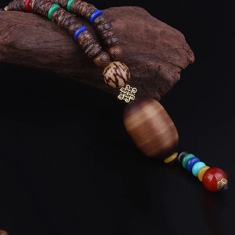 2 цвета жемчужный блеск ручной работы этнический кулон Непал Тайланд ювелирные