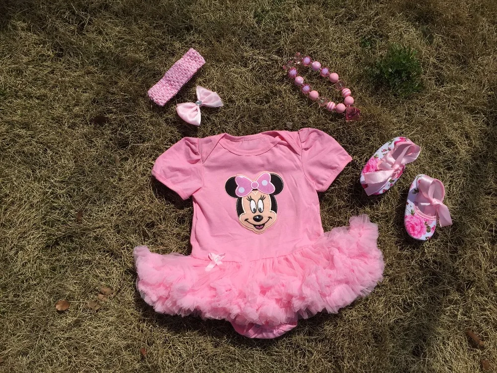 Новинка 2016 года одежда для маленьких девочек с Микки и Минни Эксклюзивная Одежда