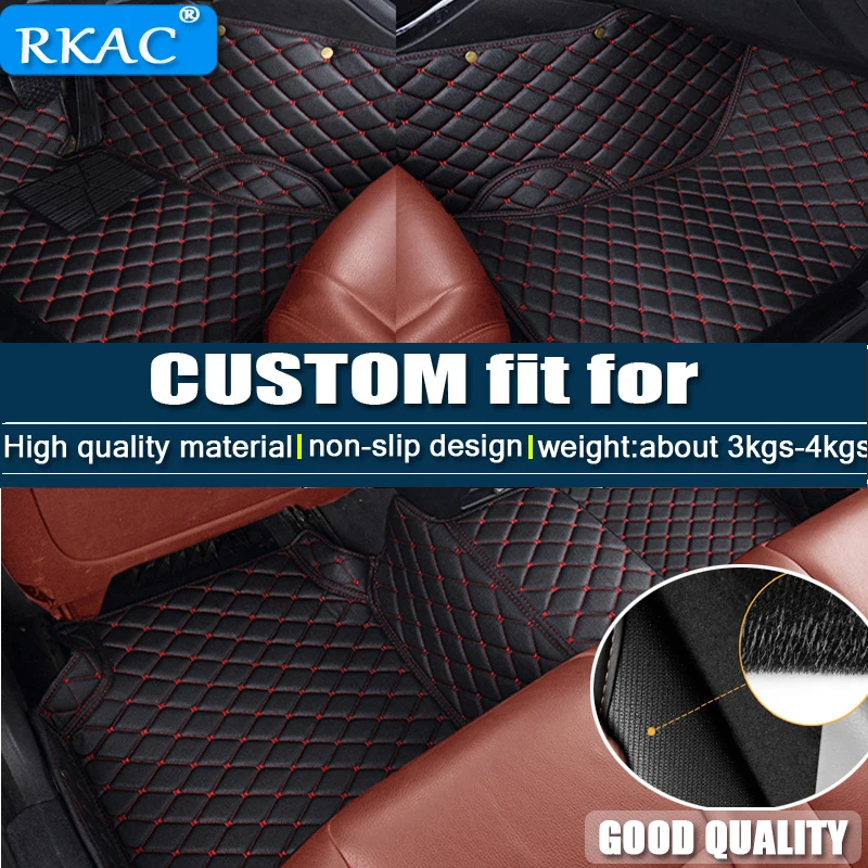 Автомобильные напольные коврики RKAC ustom для Lexus все модели ES IS C LS RX NX GS CT GX LX570 RX350 LX RC