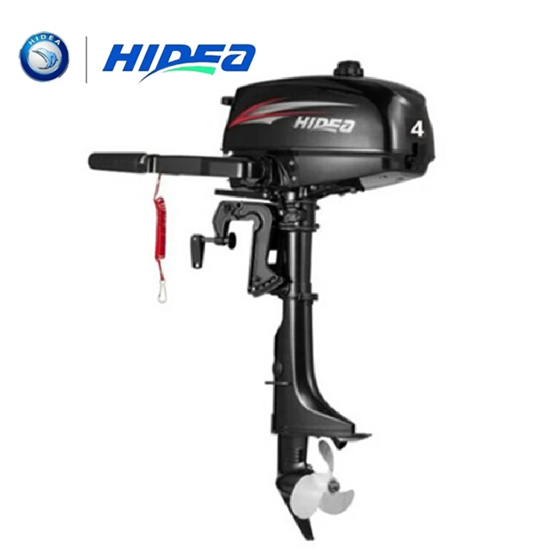Hidea 2 тактный 4hp подвесной мотор с коротким валом и ручным морским двигателем