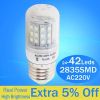 led bulbs e14 e27 b22 led corn bulb lamp ce rosh energy conservation chandlier crystal lamp 6w 8w