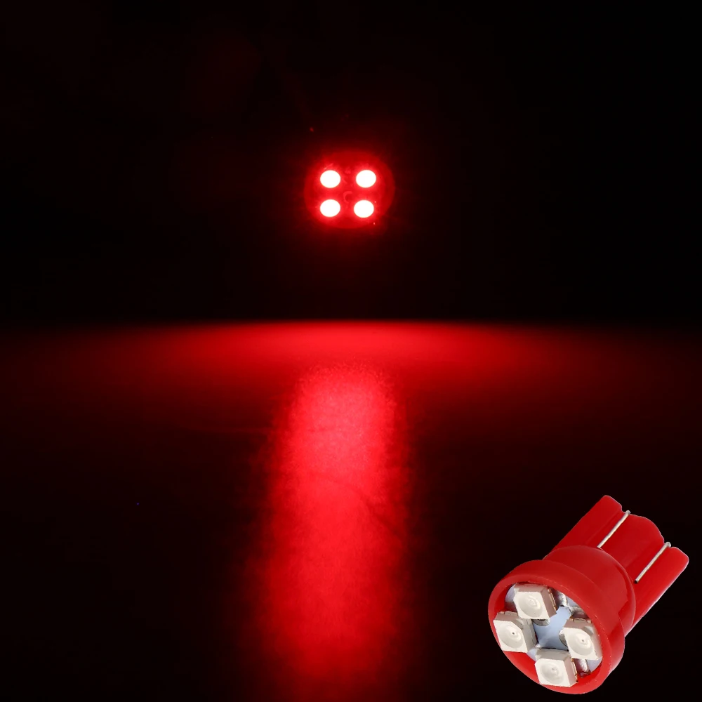 YM E-яркий 2000X T10 194 168 1210 4 SMD СВЕТОДИОДНЫЙ Подсветка регистрационного номера, работающего на постоянном токе 12 В в авто автомобилей лампочки белого и синего цвета красный желтый и зеленый цвета
