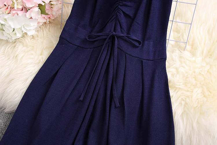 ALPHALMODA весенне-летние женские повседневные трикотажные Комбинезоны на шнурке с