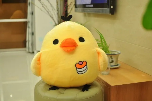 Bstaofy дропшиппинг Новый стиль Прекрасный Rilakkuma Chick плюшевые куклы мягкая игрушка