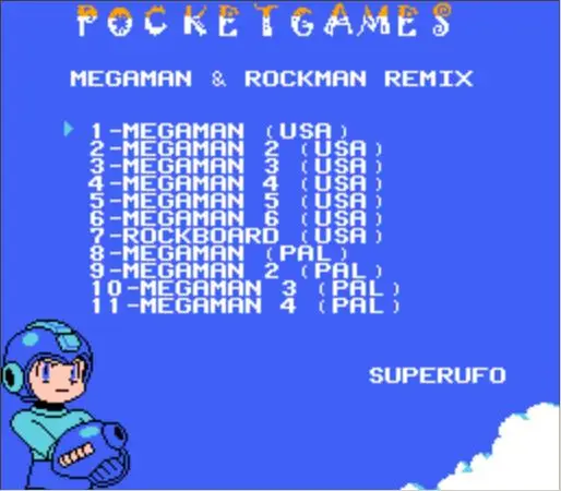 Игровой картридж MEGAMAN REMIX 73 в 1 для консоли NES/FC | Электроника