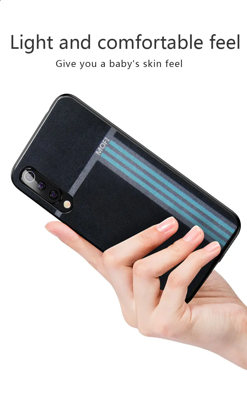 Для Xiao mi 9 SE чехол глобальная Защита задняя крышка роскошный MOFi mi 9 pride edition прозрачный противоударный чехол