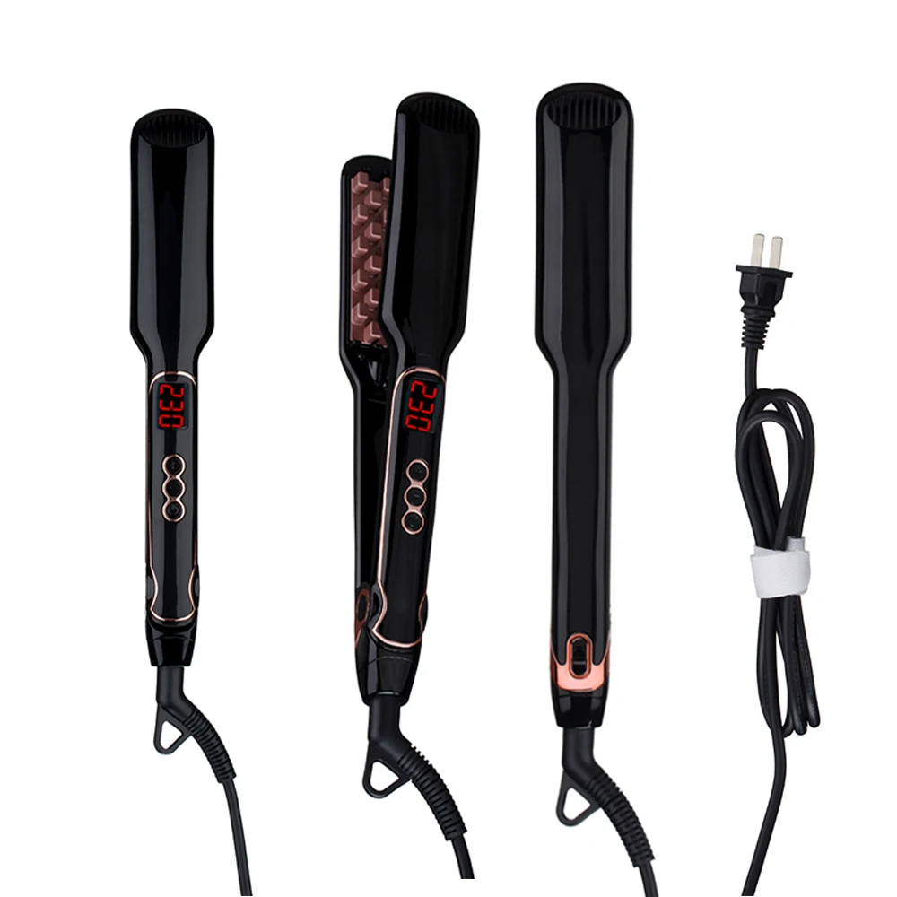 ЖК дисплей Дисплей волос Тушь для ресниц утюжок естественный вид выпрямитель