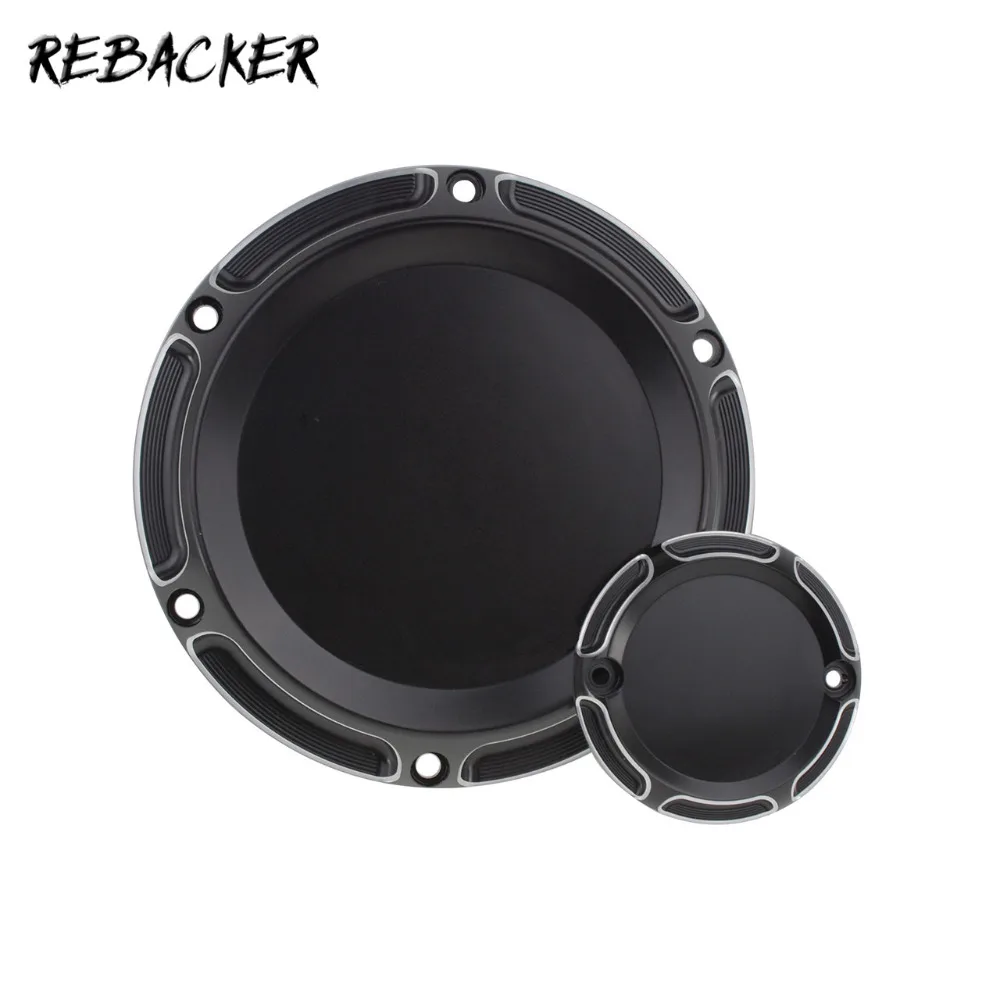 Крышка мотоциклетного Дерби и крышки таймера с таймером новинка CNC 6 отверстиями