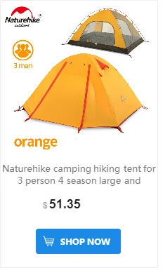 Naturehike Однослойная 20D силиконовая нейлоновая ткань 5-8 человек большие праздничные шатры беседка для отдыха на природе семьи кемпинга путешествия пикника