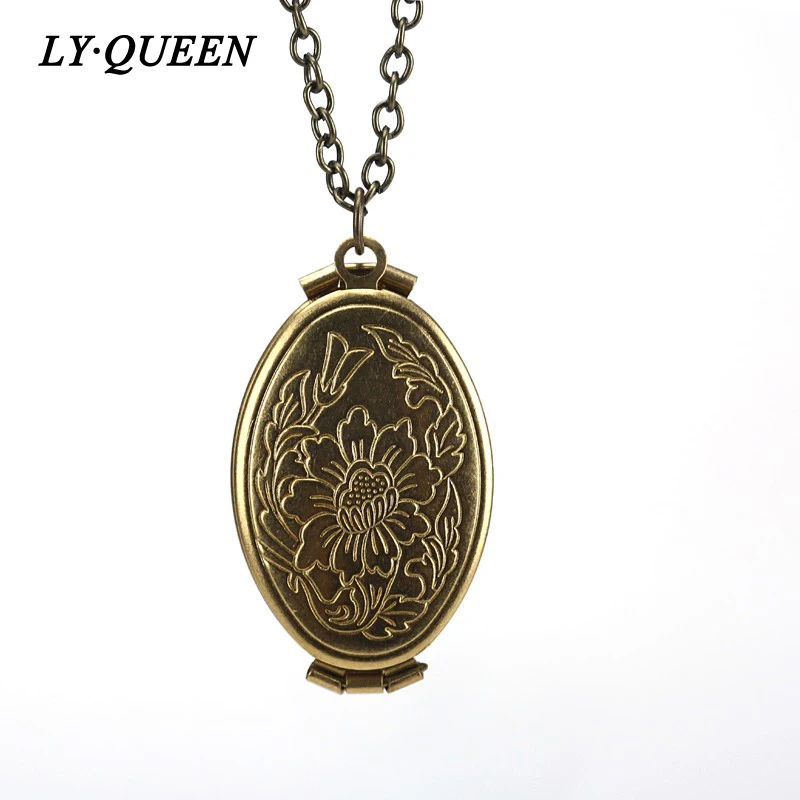 Четырехслойная фоторамка в стиле ретро для памятного ожерелья семейные