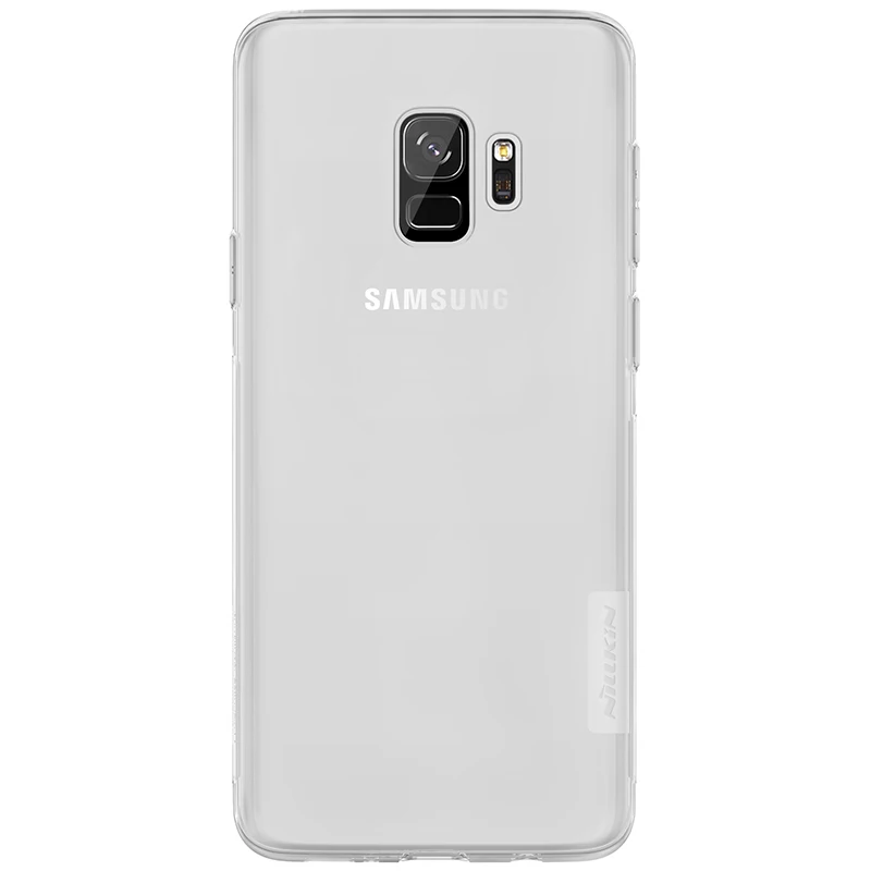 Мягкий ТПУ чехол Nillkin для Samsung Galaxy S8 S9 + тонкий силиконовый прозрачный Plus оболочка |