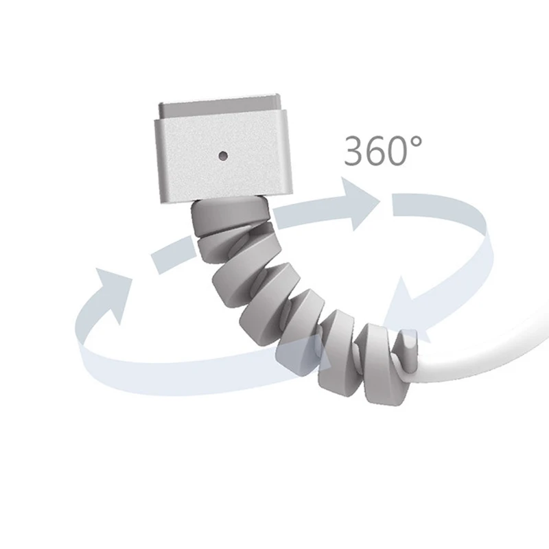 JKING 10Pcs Flexible Spiral Tube Cable Winder Protector Wire Cord Organizer Protetor for Apple Watch iPhone Charging | Электроника