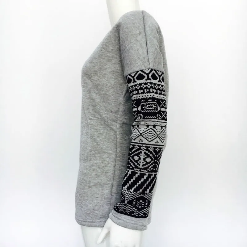 2018 Новый Модный женский длинный рукав с цветочным принтом рубашка Повседневная