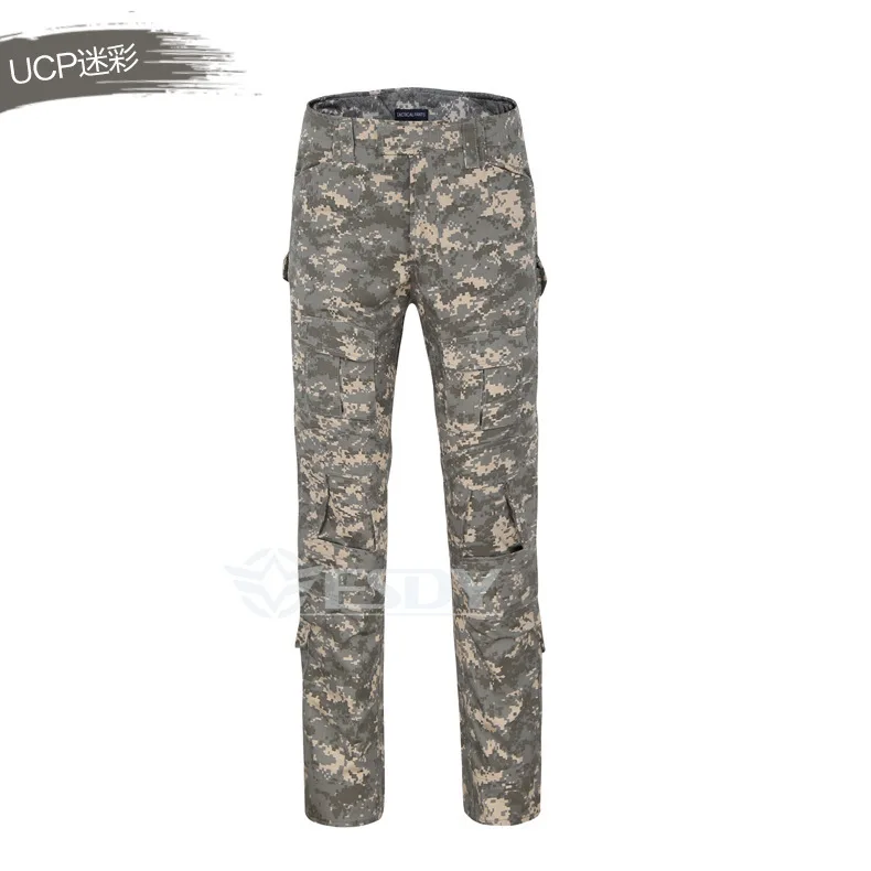 UCP camouflage Roupas Masculinas рабочие тренировочные армейские фанаты брюки-лягушка камуфляжные комбинезоны тактические военные Softair Ww2 Askeri Malzeme Multicam - Цвет: UCP camouflage
