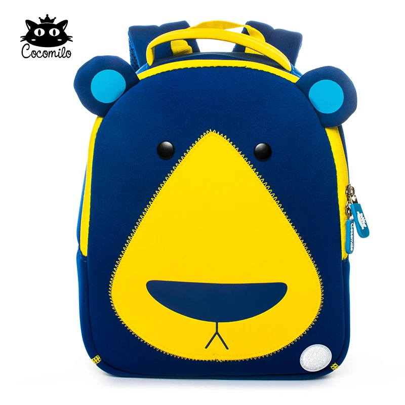 Cocomilo Cute Bear Model Animal Design Toddler School Bag for Kids Kindergarten Cartoon Backpack Preschool 2-5 Years Little Boy