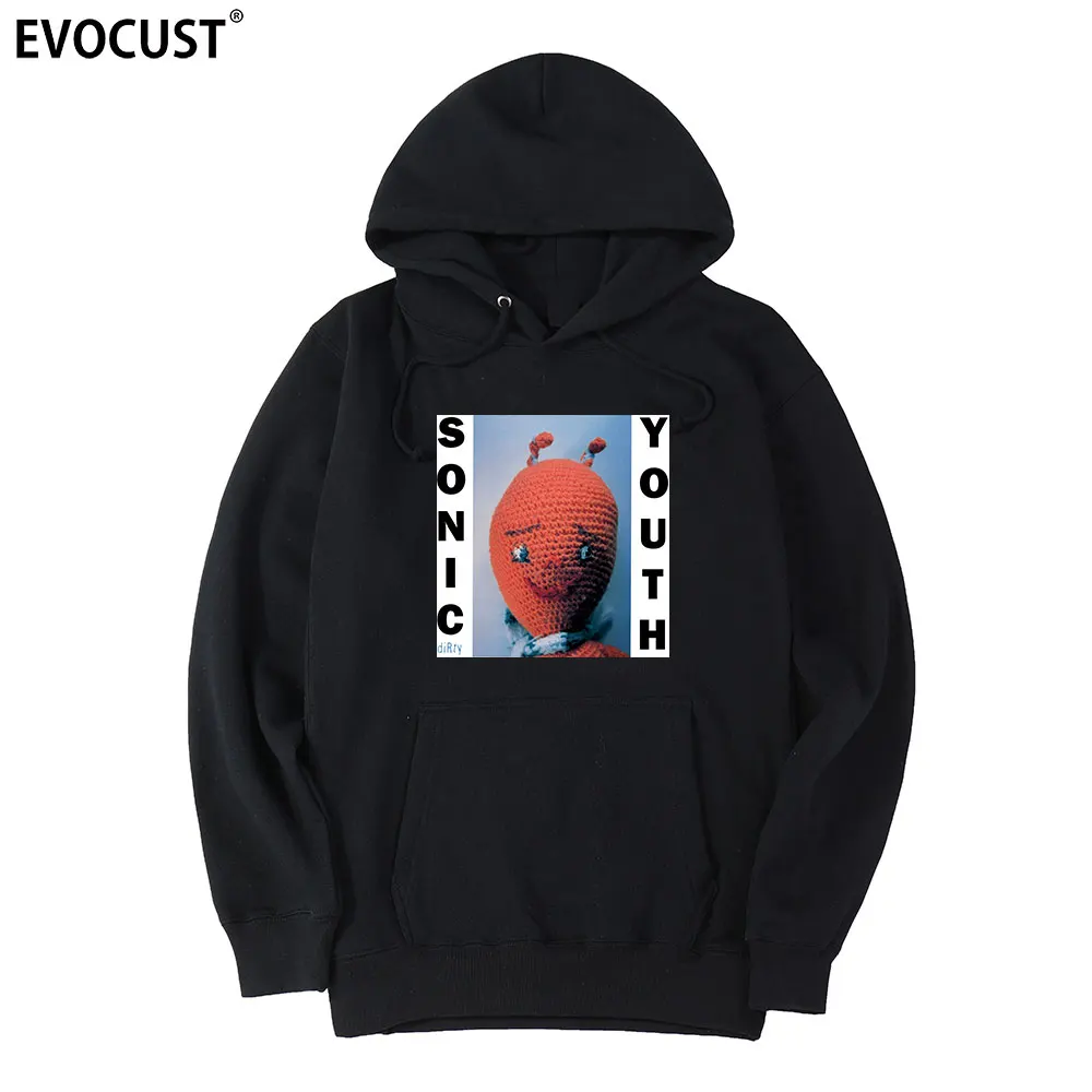 

Sonic youth Dirty men Hoodies Sweatshirts women unisex Combed Cotton