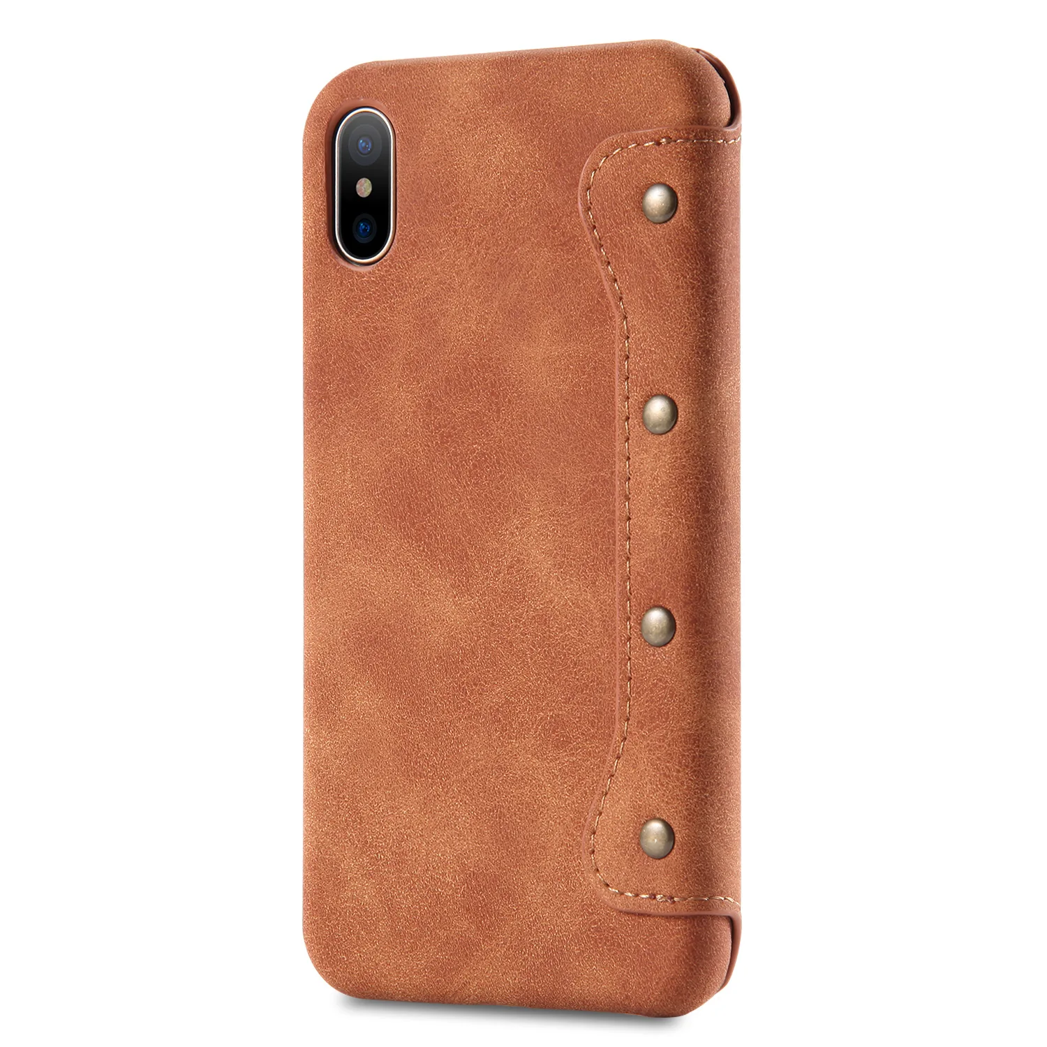 Кожаный чехол в стиле ретро для iPhone X XS MAX XR 8 7 6 Plus, чехол-бумажник для карт samsung S8, S9, S10 Plus, S10e, Note 8, Note9, флип-чехол