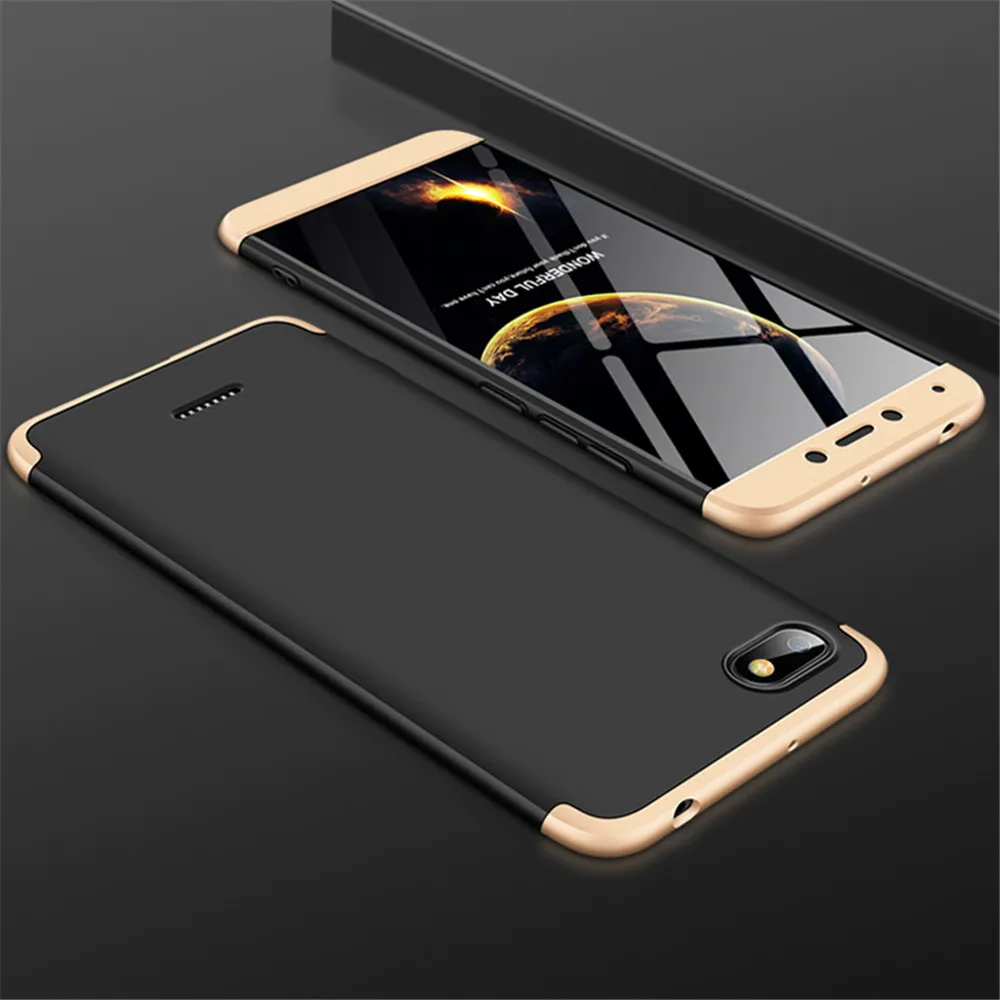 Для redmi 4x note5a Y1 lite 5a 5 s2 y2 6pro 6a 6 a2 чехол GKK 360 полная защита жесткий Гибридный ПК 3 в 1