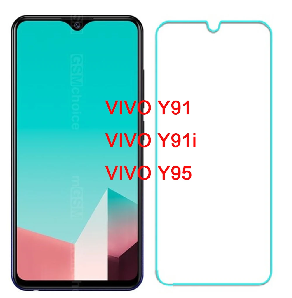 Защитное стекло для Vivo Y91 Y91i Y 91 закаленное VIVO 91i Защита экрана Y95 95 VVIVO y 95|Защитные