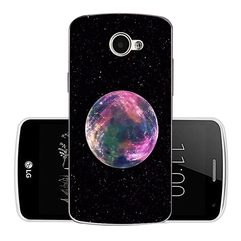 For LG K5 Case Soft TPU Shell LTE X220DS x220 K 5 Back Cover Flower Style k5 5.0'' Scenic Eagle Phone Cases |
