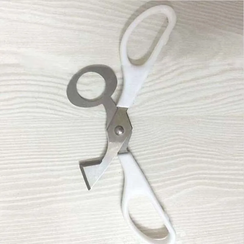 Хит продаж 1 шт. ножницы для перепелиных яиц нож белого цвета|egg muffin|scissor giftsegg |