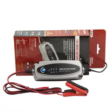 MXS 5.0 12V Full Automatic Car Battery-chargers Smart Trickle Charger & FREE INDICATOR 56-382 Car Goods EU plug