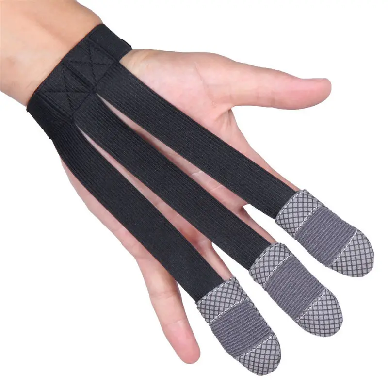 1 шт. унисекс 2 Пальцы Дизайн/3 пальца ДИЗАЙН стрельба пальцем Из Лука Перчатки|glove