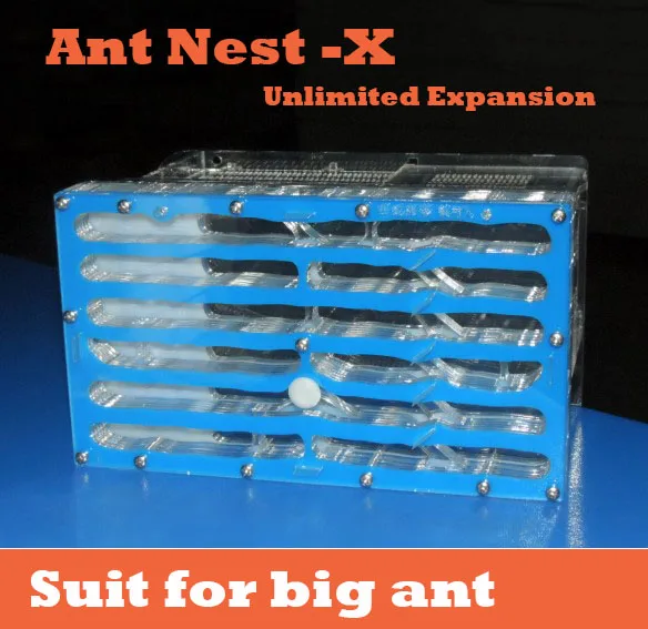 

19.6*11.2*3cm ant nest expansion section X,ant farm acryl, insect ant nests villa new pet advanced mania for house ants