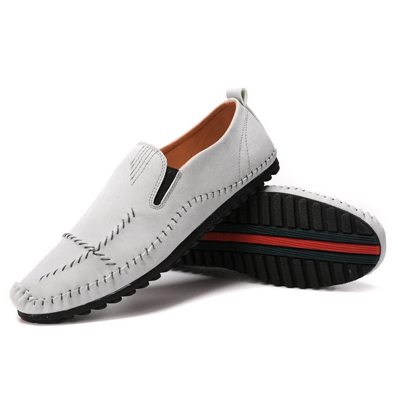 Fashion Men Brogues Luxury Mocasines Shoes Male Formal Business Flats Casual Natural Leather Loafers Sneakers Man Driving Shoe | Обувь