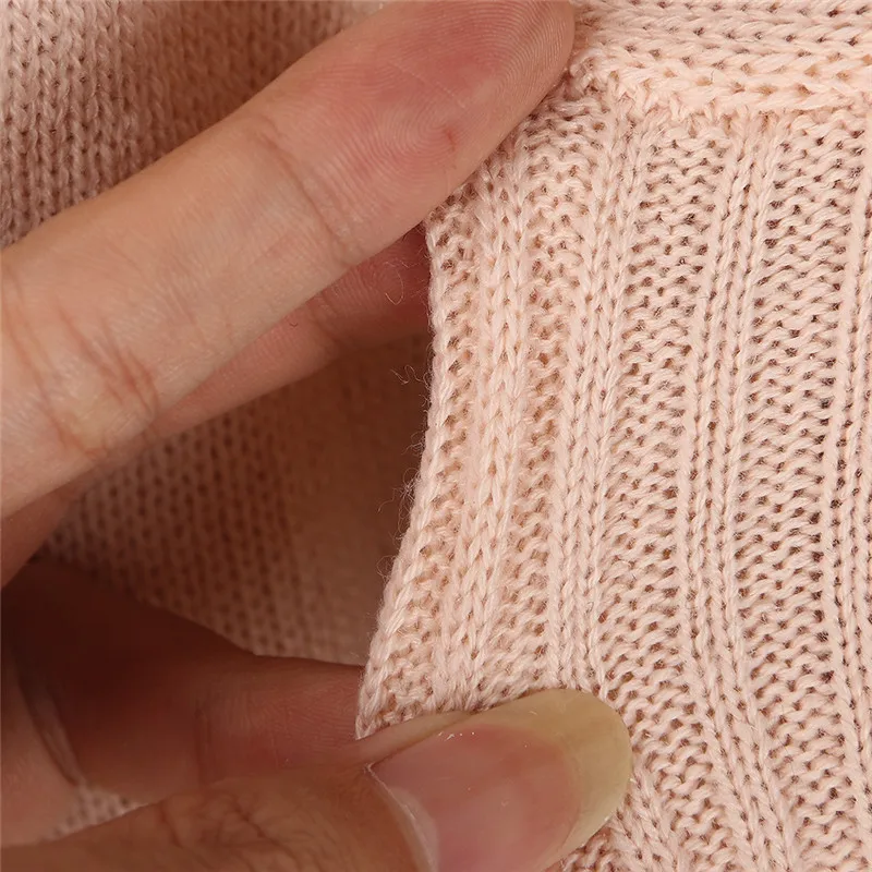 Однотонное женское платье свитер Adogirl сексуальное свободное Повседневное