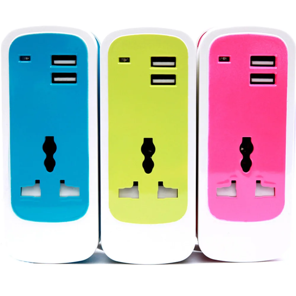 Go2linK 3 в 1 EU/US/UK вилка 4 порта USB дорожное настенное зарядное устройство концентратор адаптер питания переменного тока Универсальная Розетка питания
