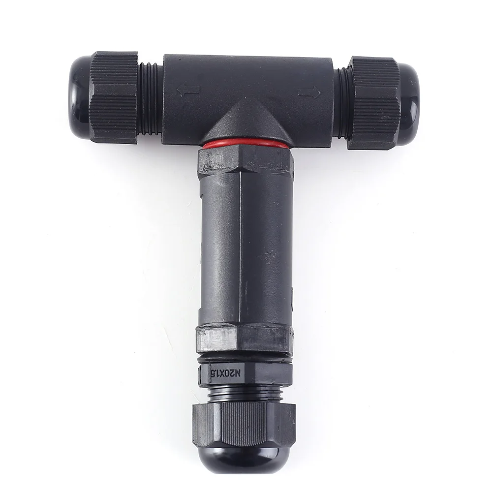 Т образный водонепроницаемый соединитель 2 контакта 20 мм|Интегральные схемы| |