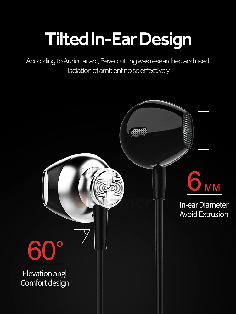 Ubeamer Q7, Bluetooth 5,0, наушники, 4D звук, беспроводная гарнитура, висящая на шее, 135 мА/ч, большая батарея, магнитное притяжение для смартфона