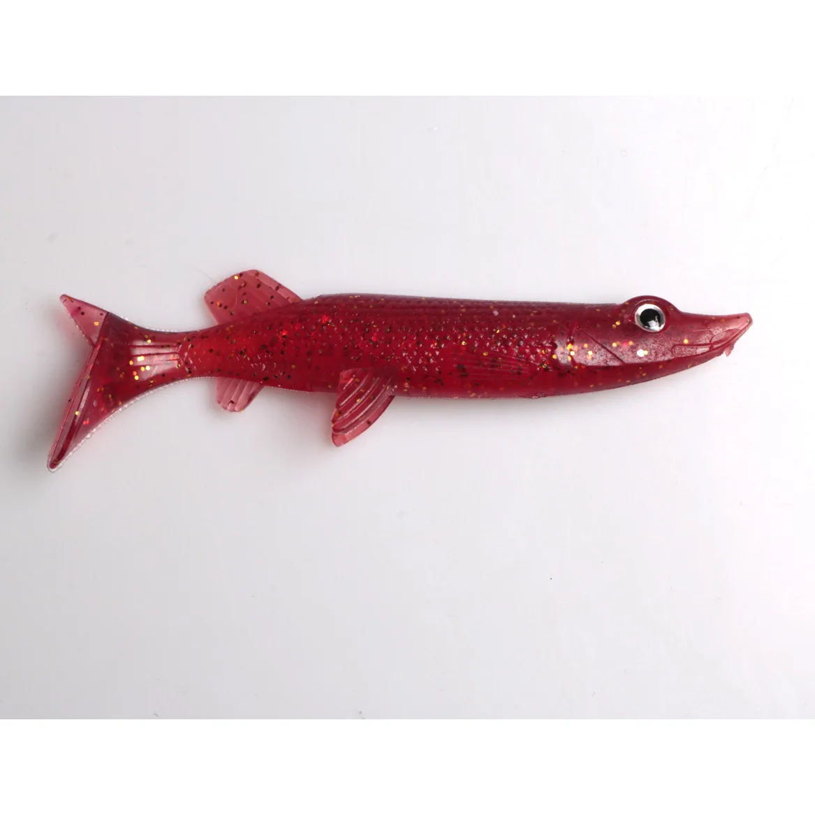 Искусственная приманка в виде червя с объемными глазами 11 см/12 г 1 шт.|Наживки для