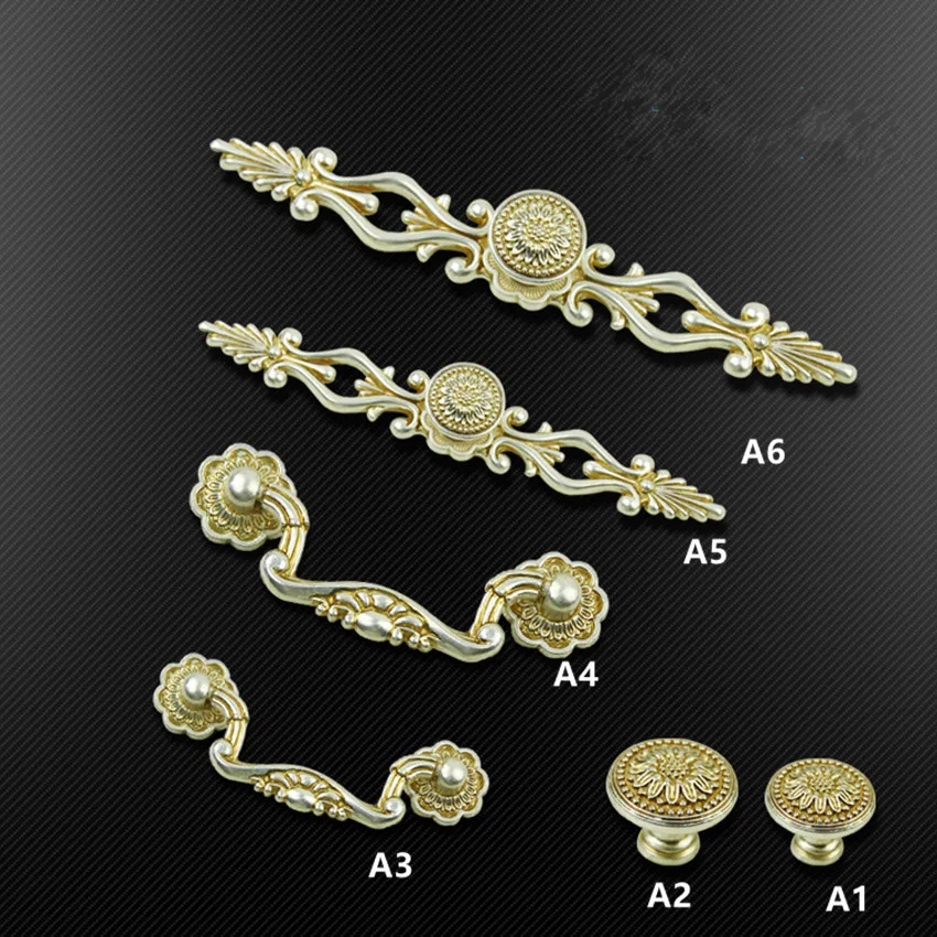 Комод ручки круглые для ящиков антикварная серебряная кухонная дверная ручка