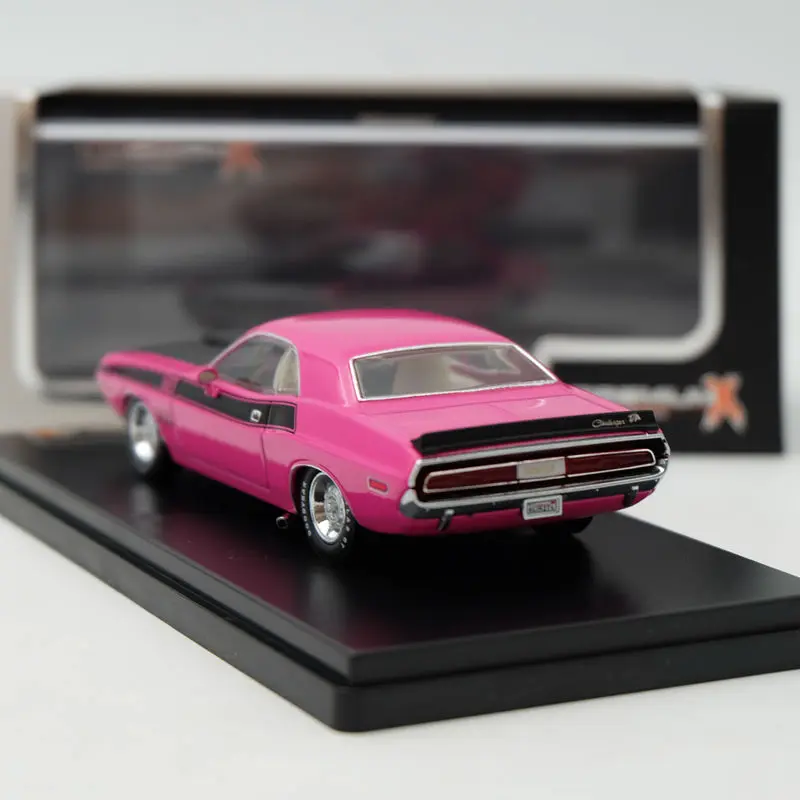 IXO Premium X 1:43 для Dodge Challenger T/A 1970 Pink PRD408J Ограниченная серия Коллекционная Смола авто