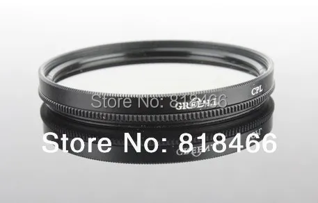 77 мм Зеленый L CPL круговой поляризационный фильтр объектива для Canon Nikon 70-200 24-70 24-105