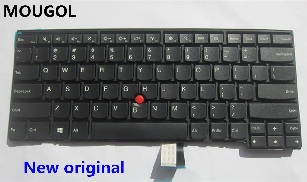 Оригинальная клавиатура US для ThinkPad L440 L450 L460 T431S T440 T440P T440S T450 T450S T460 04Y0824 04Y0854 04Y0862