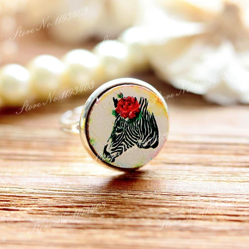 Уникальный 3D Зебра тиснением 16 мм круглый цветной рисунок лазерная резка дерево